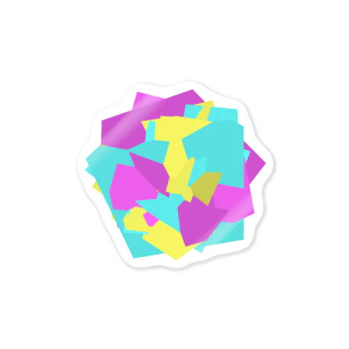 Cubes Sticker