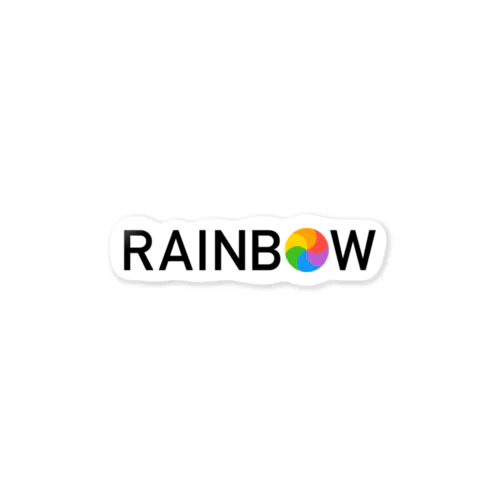 RAINBOW ステッカー