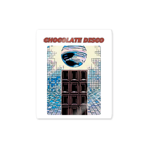 CHOCOLATE DISCO Sticker