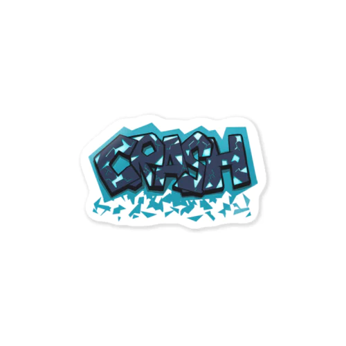 CRASH クラッシュ 086 Sticker