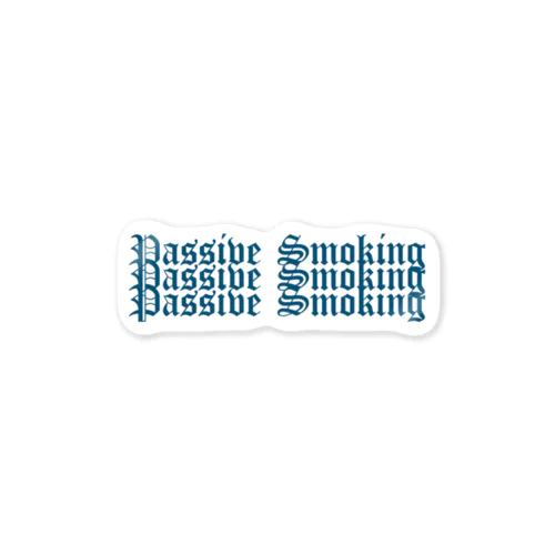 passive smoking ステッカー