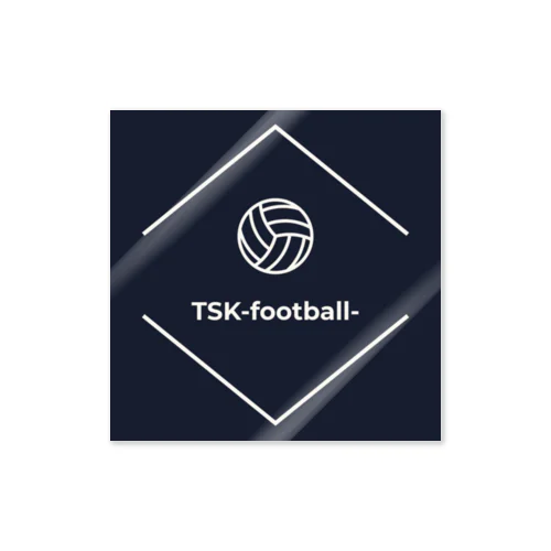 TSK-football- ステッカー Sticker