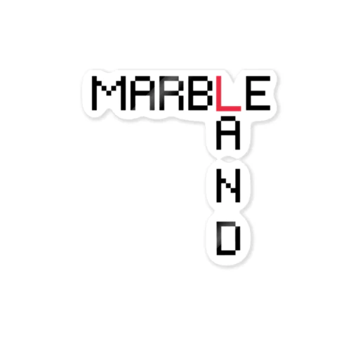 MARBLELAND ステッカー