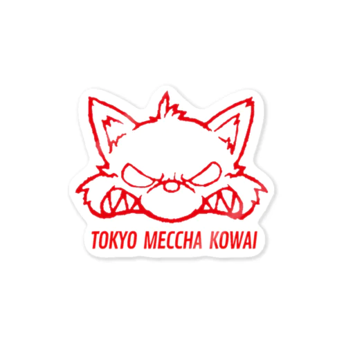 TOKYO MECCHA KOWAI Sticker