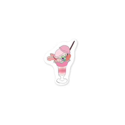 PINKパフェ Sticker