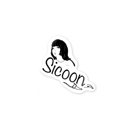 Sicoon girl シリーズ Sticker