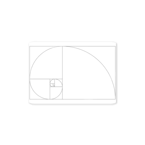 Fibonacci_Blocks Sticker