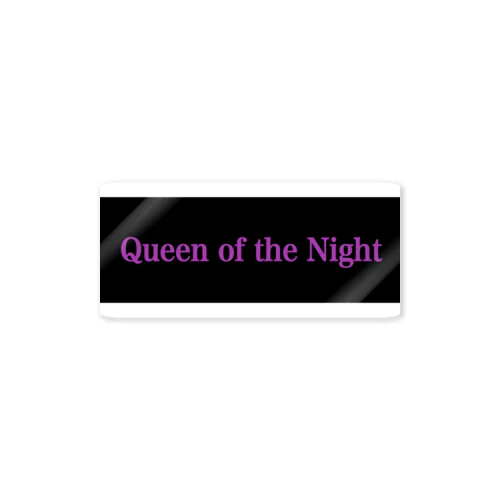 Queen of the Nightステッカー ステッカー