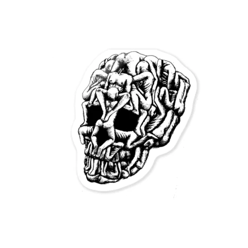 Sex Skull Sticker