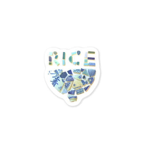 RICE Sticker