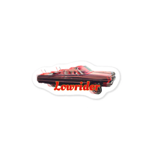 lowrider Sticker