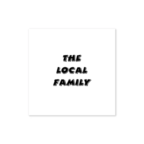 Local Family ロゴステッカー Sticker