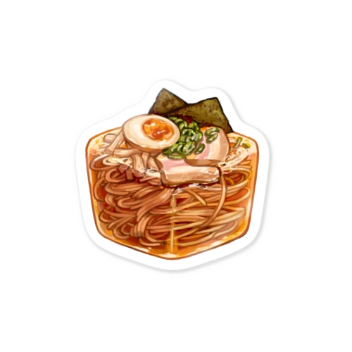 キューブ飯　ラーメン Sticker
