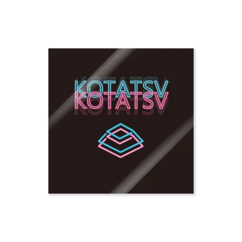 kotatsvのカッコいいロゴグッズ Sticker