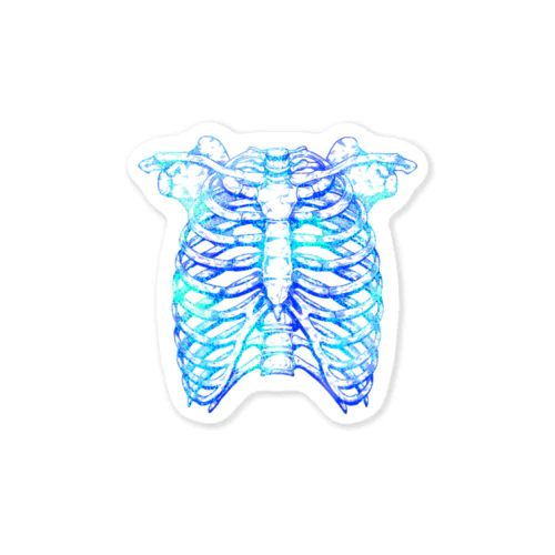 肋骨 ステッカー