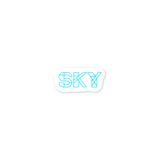 SKY オリジナルグッズ ステッカー