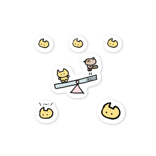 ゆーりらステッカー Sticker