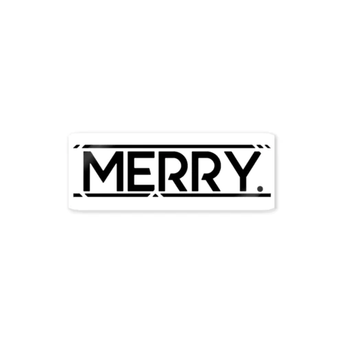 Merryロゴ ステッカー