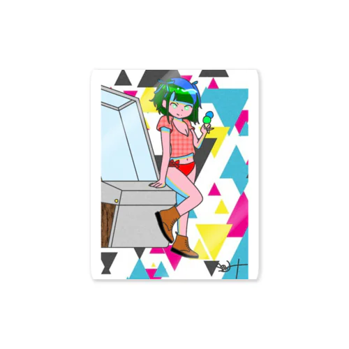 おなご Sticker