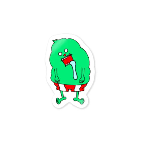 Green of Mu's Sticker