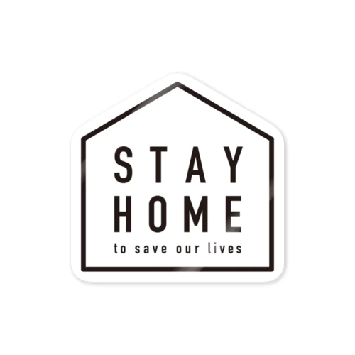 STAY HOME series Sticker