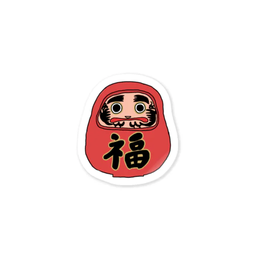 だるまくん Sticker