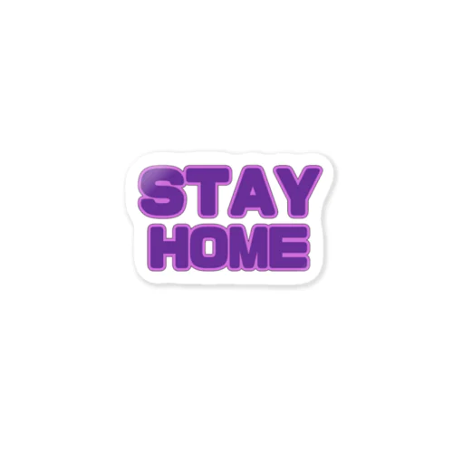 STAY HOME ステッカー