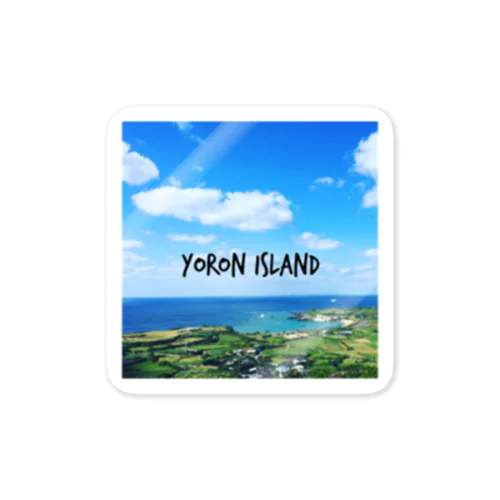 YORON Island（与論島） Sticker