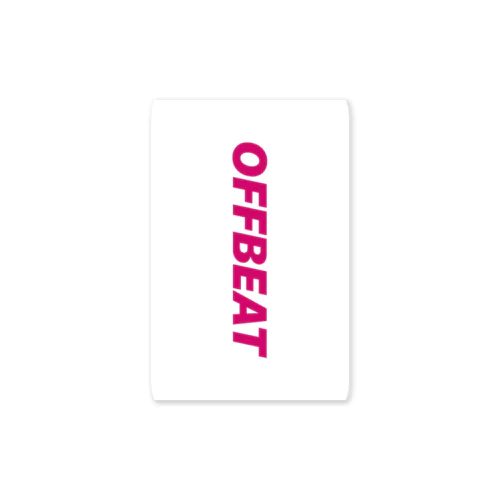 OFFBEAT Sticker