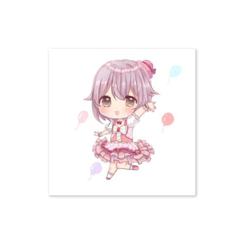 かわいいさちこちゃんぐっず Sticker