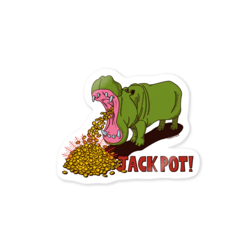 JACK POT! Sticker