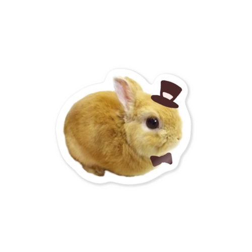 「こぶ紳士」シール Sticker