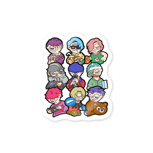 ９人の９日 Sticker