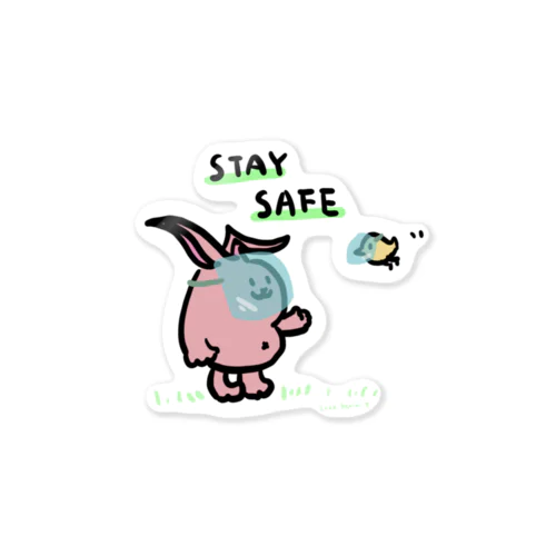 STAY SAFE ステッカー