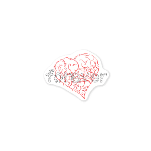 forever love Sticker