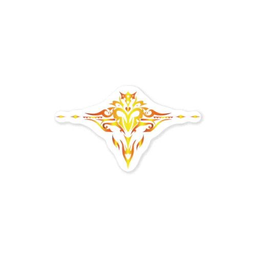 紋章風ハート Sticker