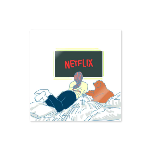 Netflixxx ステッカー