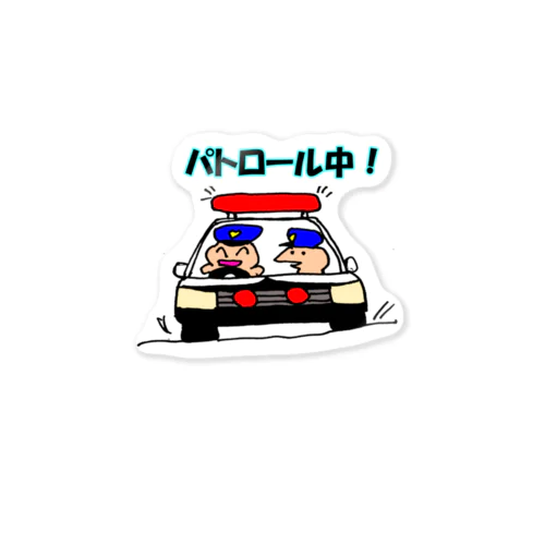 パトカー Sticker