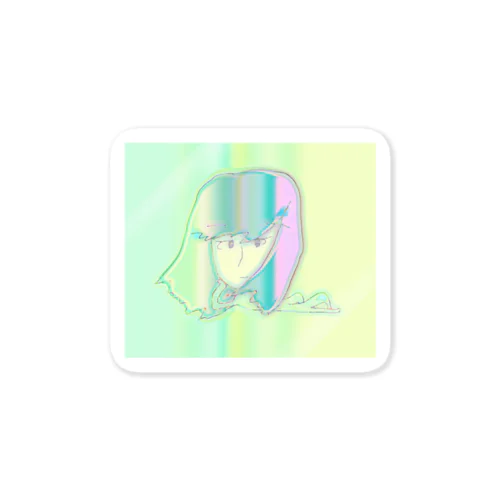 ナウ・ガール５７ Sticker