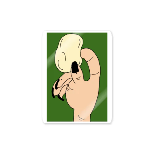 ポテチ緑 Sticker