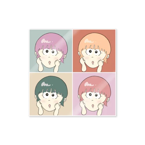 Oh!nnanoko Sticker