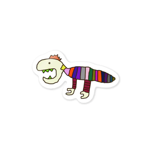 恐竜　デイノニクスＴシャツ Sticker