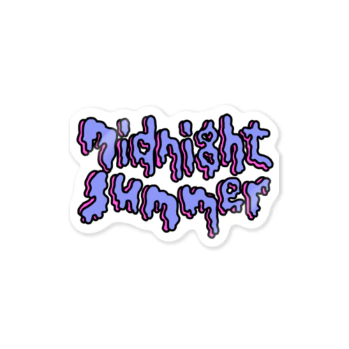 midnight summer 真夜中の夏 Sticker