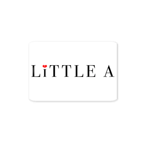 LiTTLE A ロゴシール ステッカー