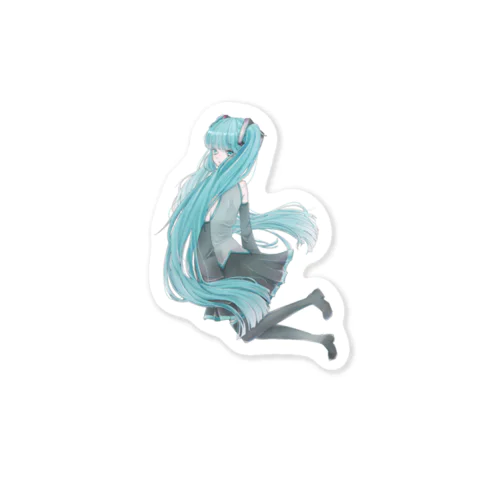 初音ミクﾁｬﾝ Sticker