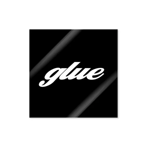 glue logo sticker 스티커