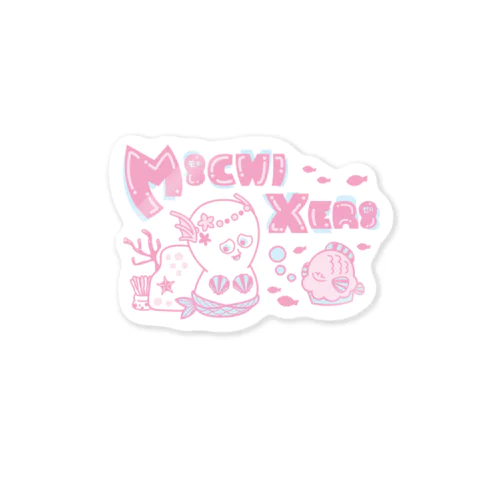 モチ マーメイド Sticker