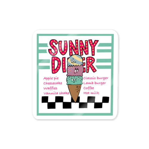 SUNNY DINER ステッカー