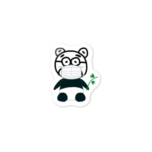 MOTO panda KOIKE Sticker