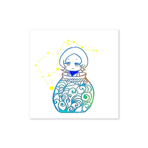 みずがめ Sticker